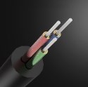 Kabel przewód audio AV119 mini jack 3.5mm 5m - czarny