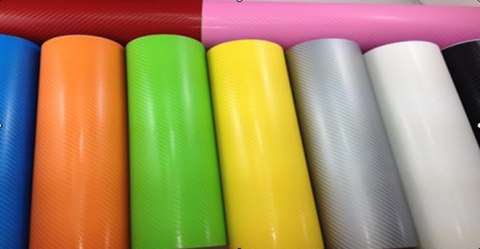 KX9085 Folia rolka carbon 4D czarna 1,52x30m