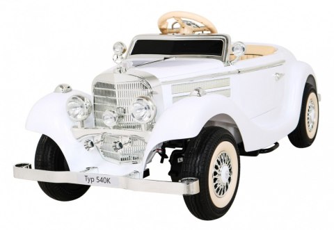 ND28_13117_PA_A200_BIA Pojazd Mercedes Benz Retro Typ 540A Biały