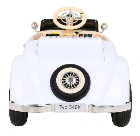 ND28_13117_PA_A200_BIA Pojazd Mercedes Benz Retro Typ 540A Biały