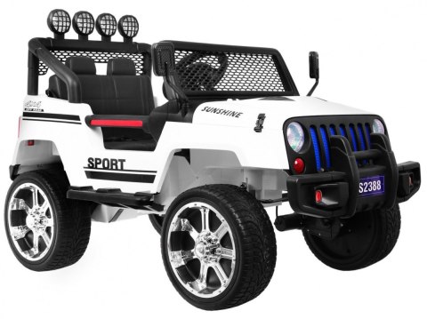 ND28_13288_PA_S2388_BIA Pojazd NEW Raptor DRIFTER Napęd 4x4 Biały