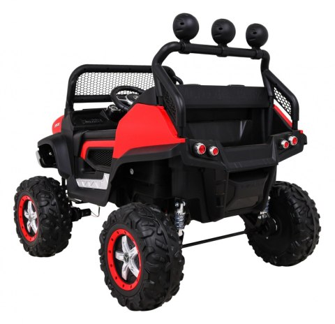 ND28_13126_PA_JL199_CR Pojazd Mercedes BENZ UNIMOG Czerwony