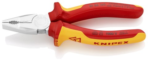 KNIPEX SZCZYPCE UNIWERSALNE VDE 1000V 160MM