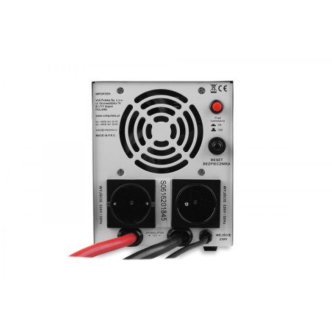 Zasilacz awaryjny volt sinus pro 800 e 12/230v (500/800w) z pełną sinusoidą oraz funkcją ups i prostownika