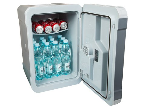 44-213# Lodówka turystyczna samochodowa 37l blow z kółkami