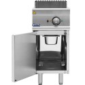 Płyta grillowa grill elektryczny ryflowany z szafką 33.5 x 55 cm 5.4 kW