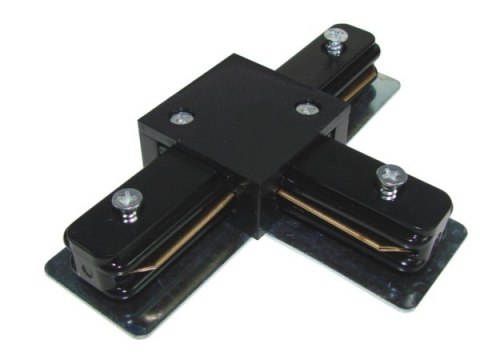 Łącznik szyny 1 fazowej Pant trójdrożny czarny