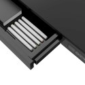 Activejet Biurko z elektryczną regulacją wysokości 140x70 ET119W-C czarne