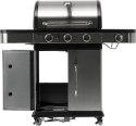 YATO GASTRO GRILL GAZOWY 3+1, STAL NIERDZEWNA 11.2KW