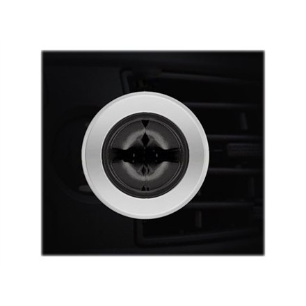 Goobay Goobay | Uchwyt magnetyczny Metal Slim Design do smartfonów (35 mm) | 38685 | Czarny/Srebrny | Uchwyt magnetyczny pasuje do praw