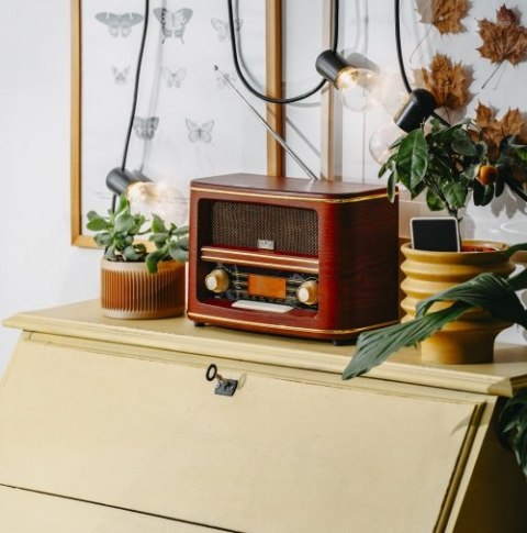 AD 1187 Retro radio z bluetooth