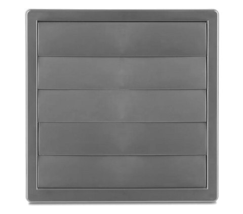 AIR ROXY KRATKA WENTYLACYJNA Z ŻALUZJĄ GRAWITAC. 170*170,FI 100 SZARY