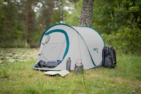 NC3743 NAMIOT KEMPINGOWY SAMOROZKŁADAJĄCY SZARY NILS CAMP