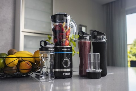 Blender kielichowy NOVEEN Sport Mix & Fit SB2000 X-LINE, czarny
