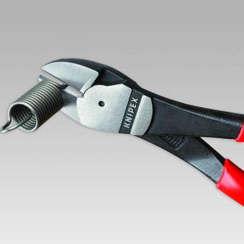 KNIPEX SZCZYPCE TNĄCE BOCZNE O ZWIĘKSZONYM PRZEŁOŻENIU 200MM