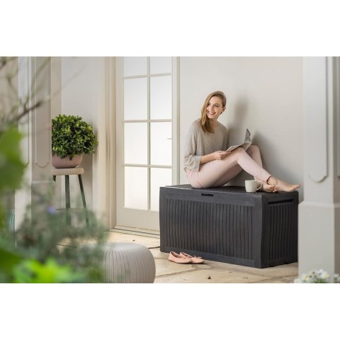 Skrzynia ogrodowa COMFY STORAGE BOX 270 L graphite