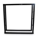 Stojak na drzewo kominkowe 100x100cm minimalistyczny mocny stabilny wysoka jakość materiałów