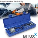 Zestaw Ściągaczy do łożysk z nożem rozdzielającym 15-58mm Bituxx 9 elementów