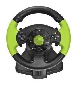 Kierownica Esperanza EG104 (PC, Xbox 360; kolor czarno-zielony)
