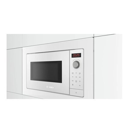 Bosch Bosch Kuchenka mikrofalowa | BFL623MW3 | Do zabudowy | 20 L | 800 W | Konwekcja | Biały