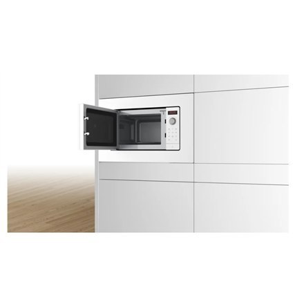 Bosch Bosch Kuchenka mikrofalowa | BFL623MW3 | Do zabudowy | 20 L | 800 W | Konwekcja | Biały