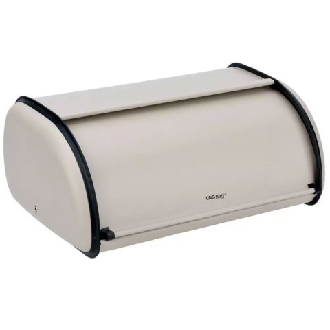CHLEBAK STALOWY MAŁY 36CM KINGHOFF KH-1754 BEŻOWY