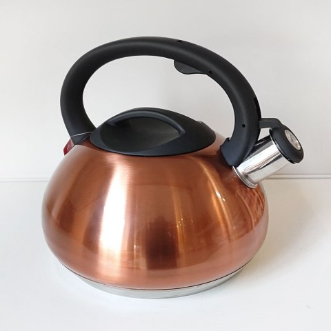 CZAJNIK STALOWY 2.7L DNO x7 KLAUSBERG COPPER KB-7385