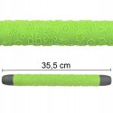 DEKORACYJNY SILIKONOWY WAŁEK DO CIASTA 35,5cm BRUNBESTE BB-3324 ZIELONY