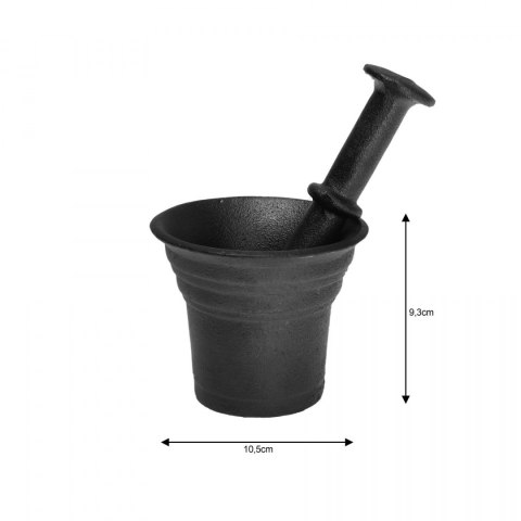 MOŹDZIERZ ŻELIWNY KiNGHOFF Ø10,5cm KH-1196