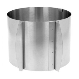 OBRĘCZ FORMA DO TORTÓW REGULOWANA 16-30 x 12cm BRUNBESTE BB-3153