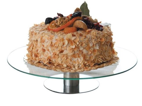 PATERA DO CIASTA TORTU 1-POZIOMOWA 30cm KINGHOFF KH-4014