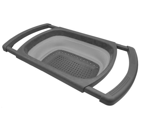 SKŁADANY DURSZLAK CEDZAK SILIKONOWY BRUNBESTE BB-1698-GU