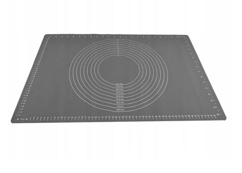 STOLNICA SILIKONOWA 60*40CM MATA KUCHENNA SZARA BRUNBESTE BB-1511