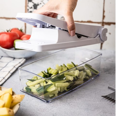 SZATKOWNICA DO WARZYW Z WYMIENNYMI OSTRZAMI KINGHOFF KH-1873