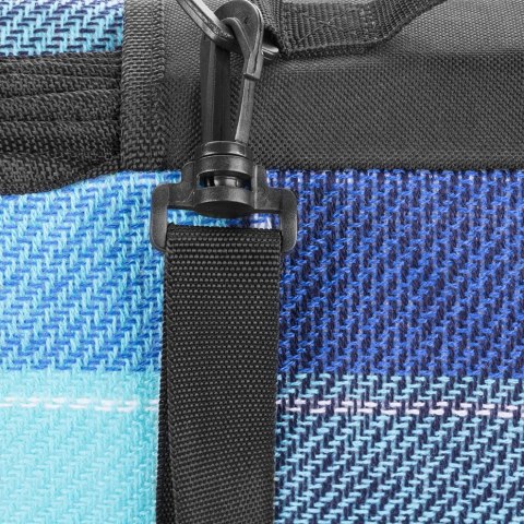 ND05_K13354 Koc piknikowy Spokey Picnic Flannel niebieski 150x180cm 839636