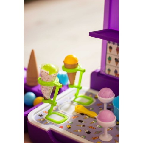 WOOPIE Walizka z Lodami 3w1 Kuchnia Sklepik Lodziarnia Przenośna 62 el.42943