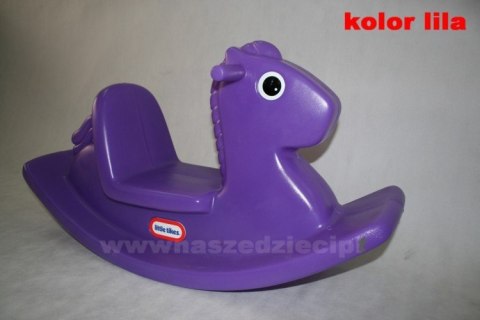 LITTLE TIKES 403C KONIK KOŃ BUJAK RÓŻOWY na biegunach