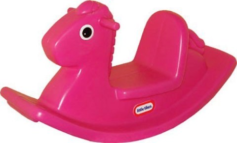 LITTLE TIKES 403C KONIK KOŃ BUJAK RÓŻOWY na biegunach