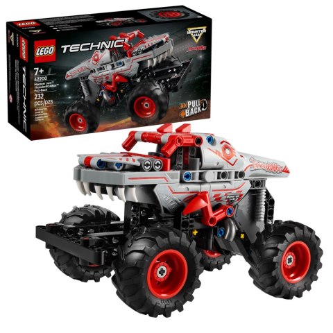 LEGO 42200 TECHNIC - Monster Jam ThunderROARus z napędem typu pull-back