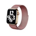 ND38_CRG-40MST-RSP Crong Milano Steel - Pasek ze stali nierdzewnej do Apple Watch 38/40 mm (różowe złoto)
