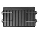 ŻELIWNA PŁYTA GRILLOWA 44 X 24CM DWUSTRONNA KRISBERG KS-2643