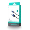 Kabel przewód Crystal-Clear Series 3A USB-A - USB-C 1.2m - czarny