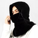 Kominiarka outdoor wiatroszczelna wodoszczelna polar - czarna
