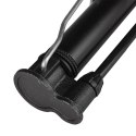 Pompka rowerowa podłogowa 120psi / 8bar końcówki do piłek materacy - czarna