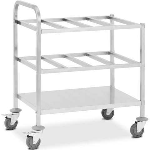 Wózek kelnerski transportowy na 24 pojemniki GN 1/6 do 450 kg