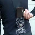 Saszetka rowerowa na telefon klucze portfel karty pieniądze 0.15l - czarna