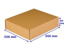 Karton Fasonowy 350x250x80mm 380g/m2 - 80 sztuk