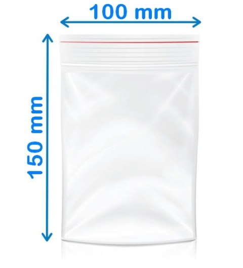 Woreczki strunowe 100x150mm 100szt