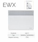 Elektryczny grzejnik naścienny WARMTEC EWX-1000W
