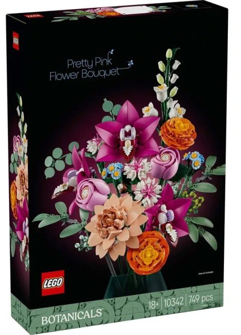 10342 - LEGO The Botanical Collection - Piękny bukiet różowych kwiatów